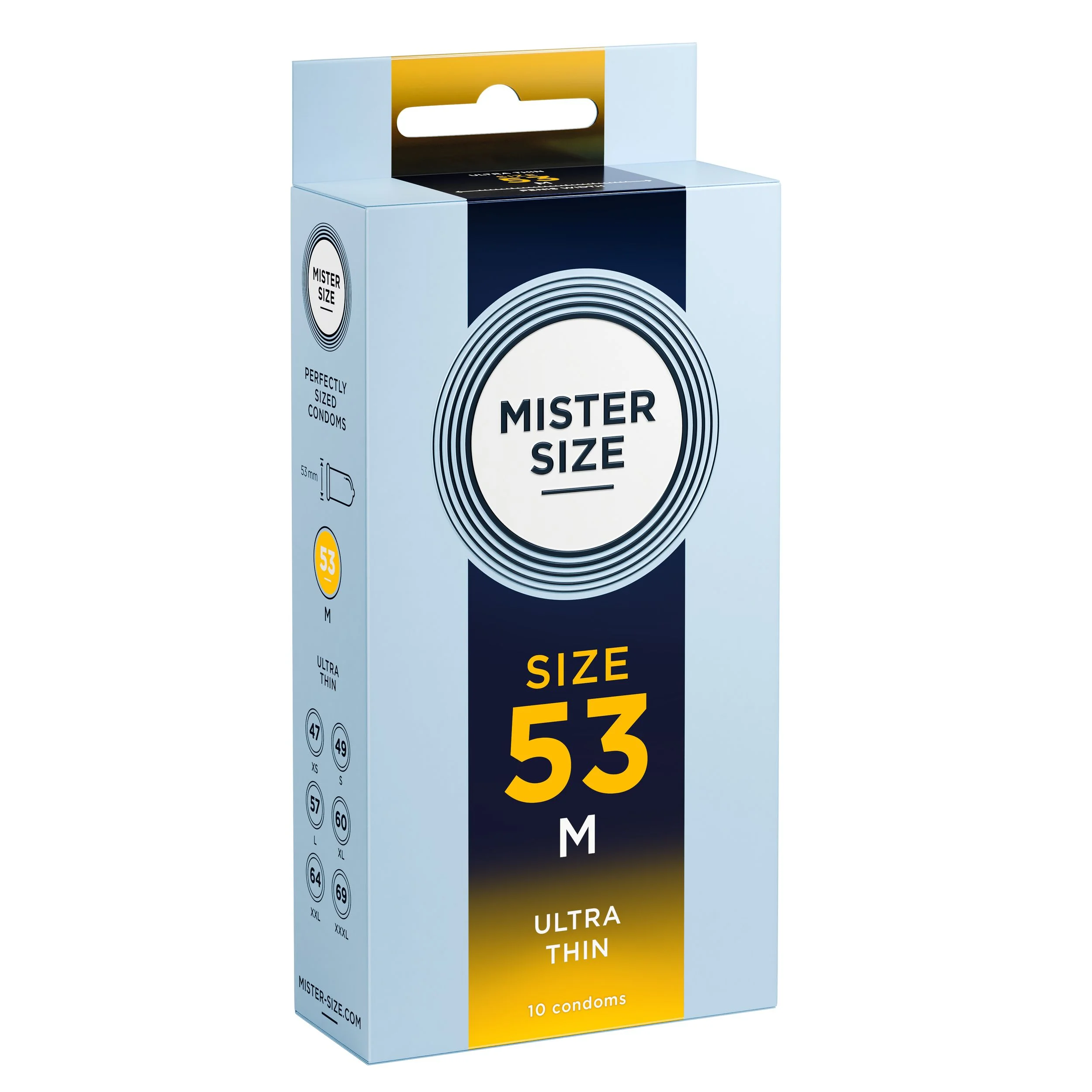 MISTER.SIZE - M Ultradunne Condooms - 10 Stuks