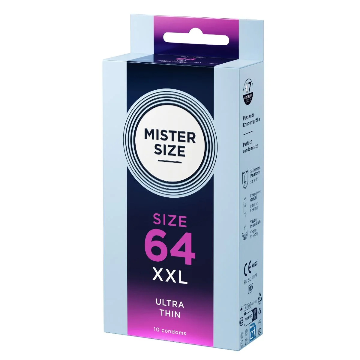 MISTER.SIZE - XXL Ultradunne Condooms - 10 Stuks