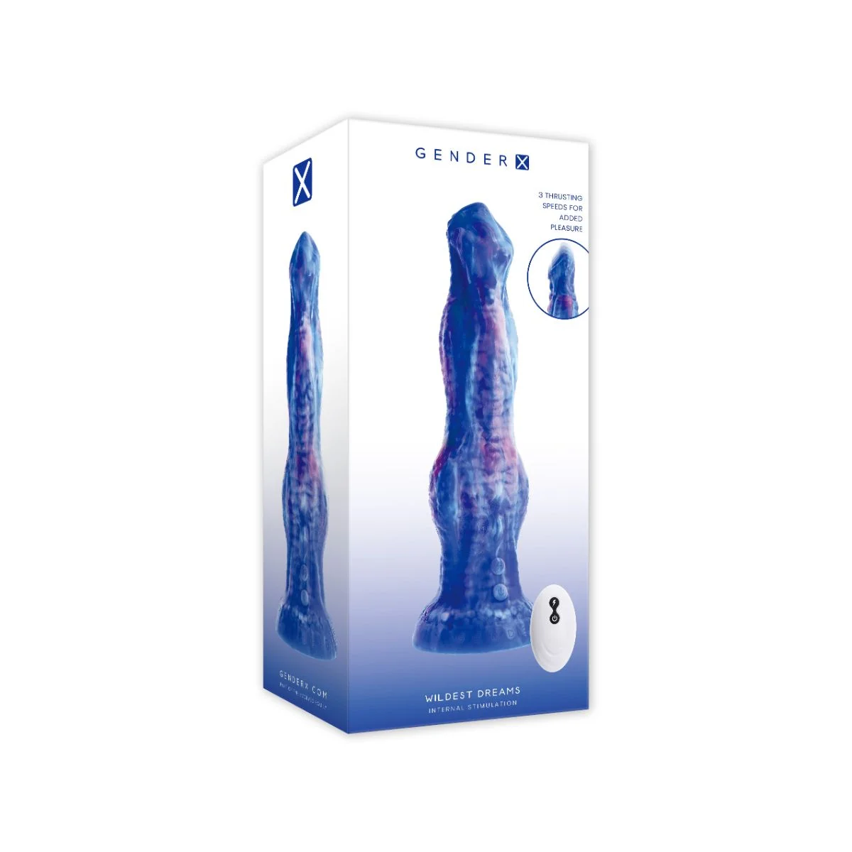 Gender X - Wildest Dreams Thrusting Vibrator - 31,2 cm