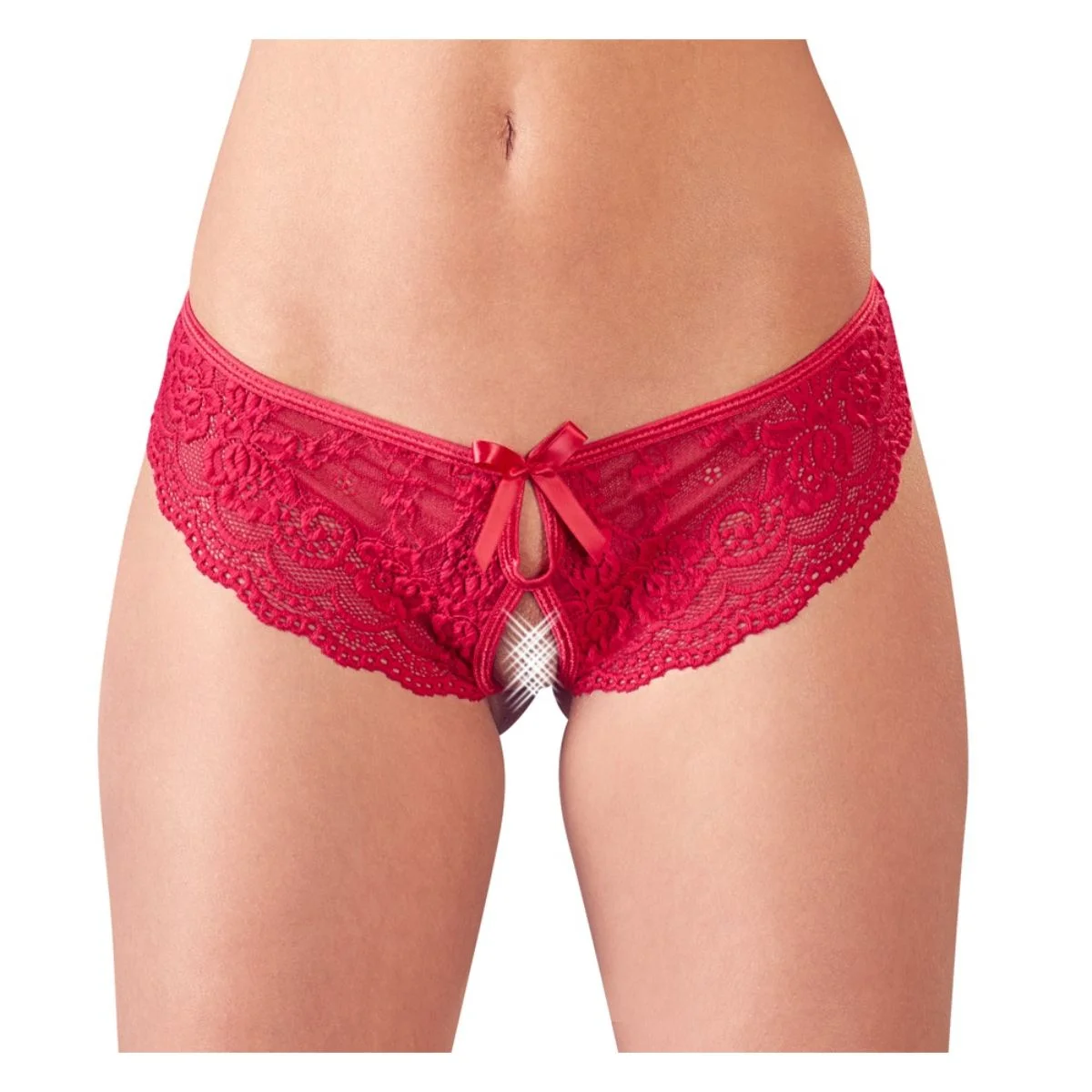 Cottelli Collection - Open Slip - Rood
