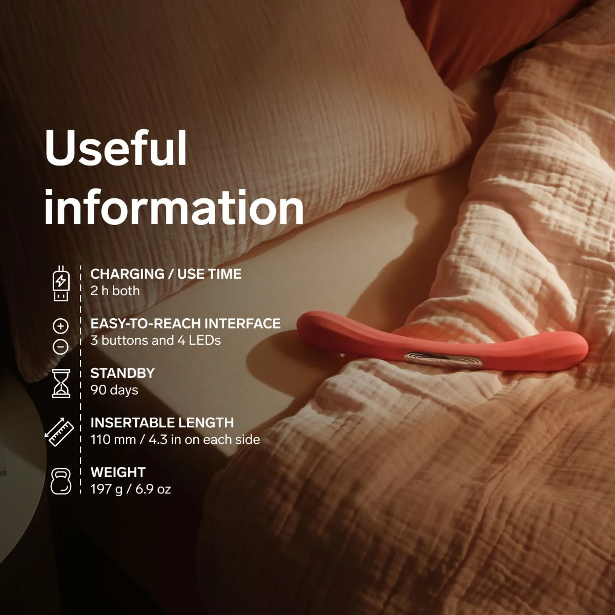 LELO - BOOMERANG Dubbele Vibrator - Purple