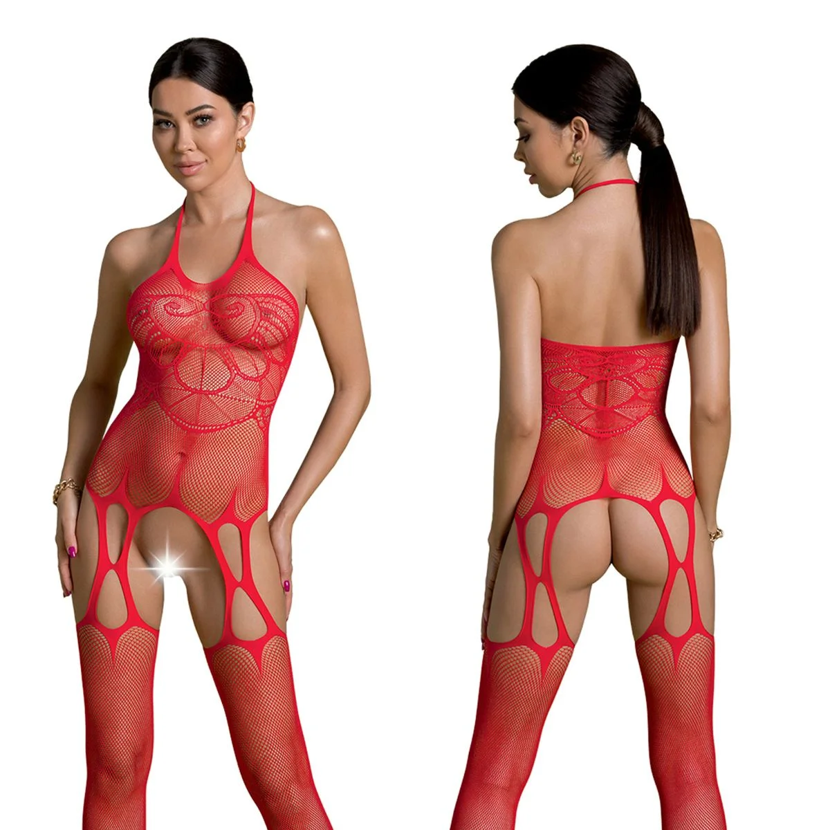 ECO Passion - BS002 Bodystocking - Rood