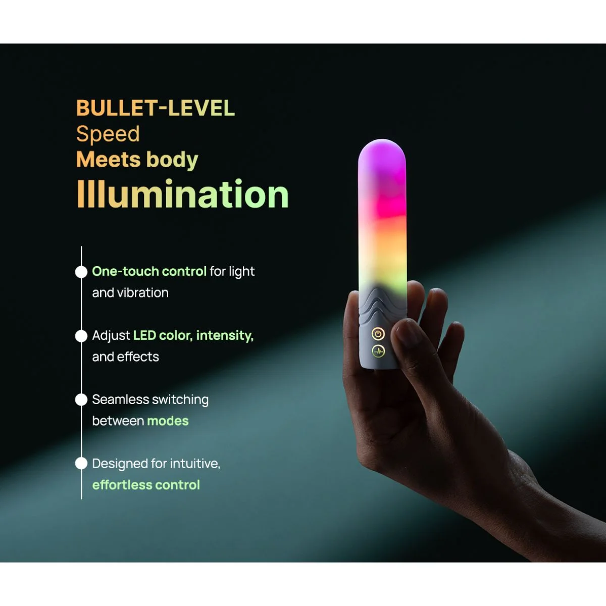 Paradise Pleasure Products - Illumination The Bullet - Wit