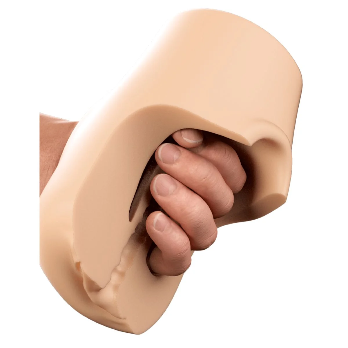 Pipedream - PDX Plus Pussy Pounder Squeeze Stroker - Beige