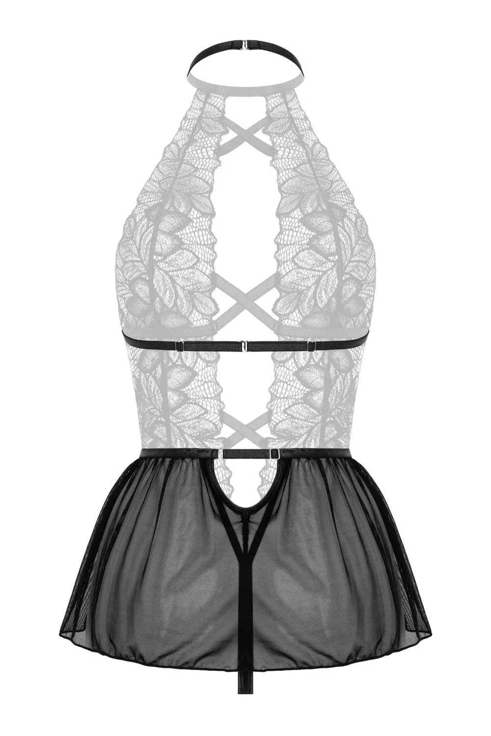 Christine - Lace Cut-Out Body Liza