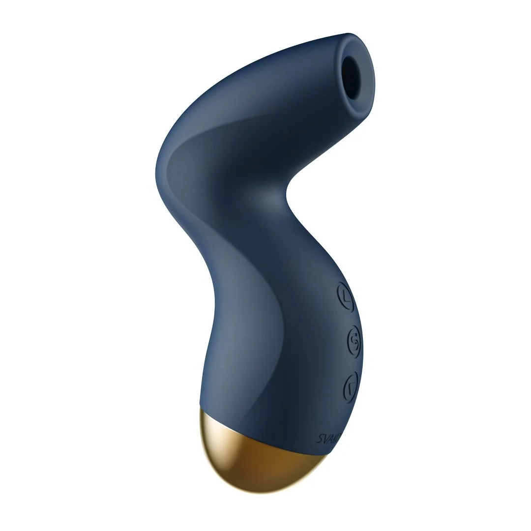 Svakom - Pulse Pure Luchtdruk Vibrator - Dark Blue