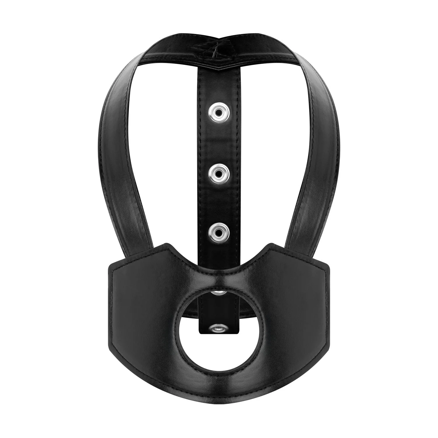 Bedroom Fantasies - Hoofd Harnas Strap-On - Zwart