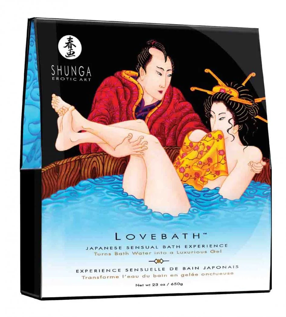 Shunga – LOVEBATH Badkristallen – Ocean Temptations 650 g