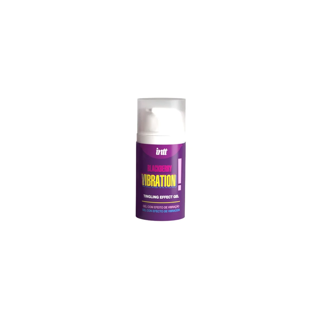INTT - Vibration Kissable Gel Blackberry Cassis - 15 ml