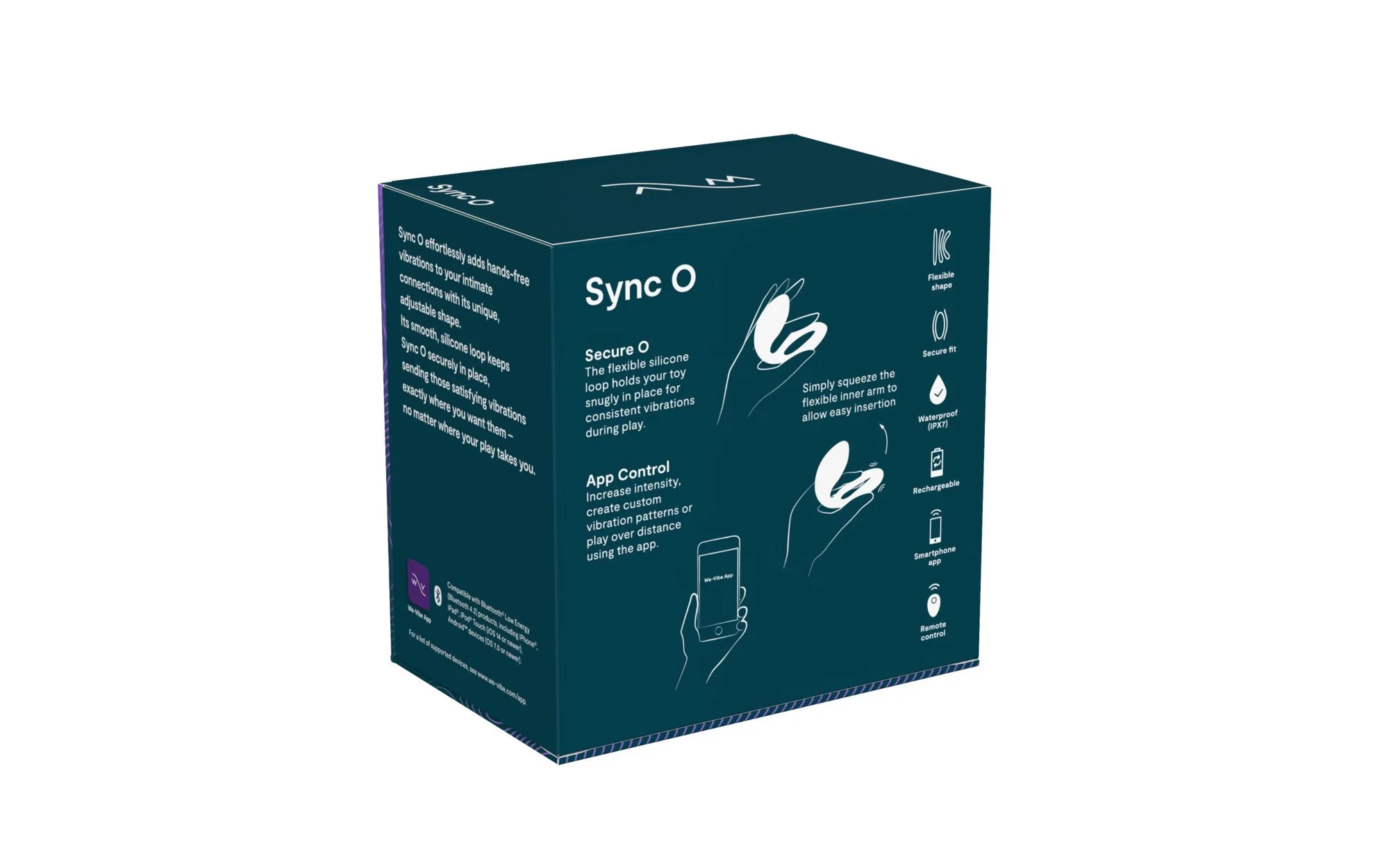 We-Vibe - Sync O Petrol met Afstandsbediening en App - Groen