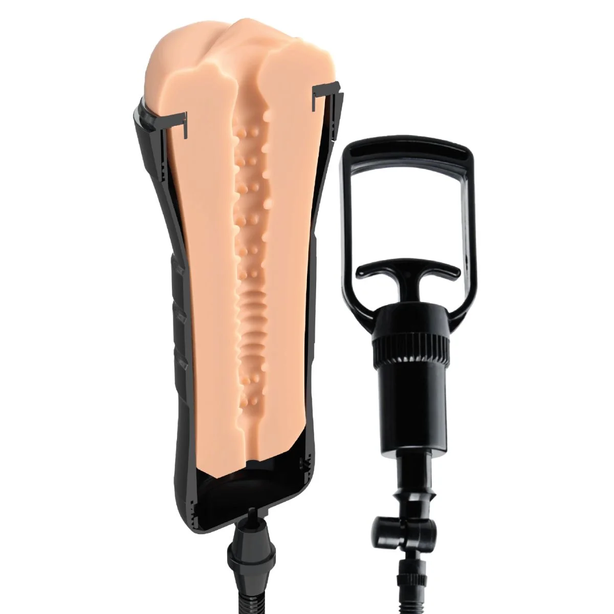 PDX Extreme - Super Sucker XXL Stroker - Zwart