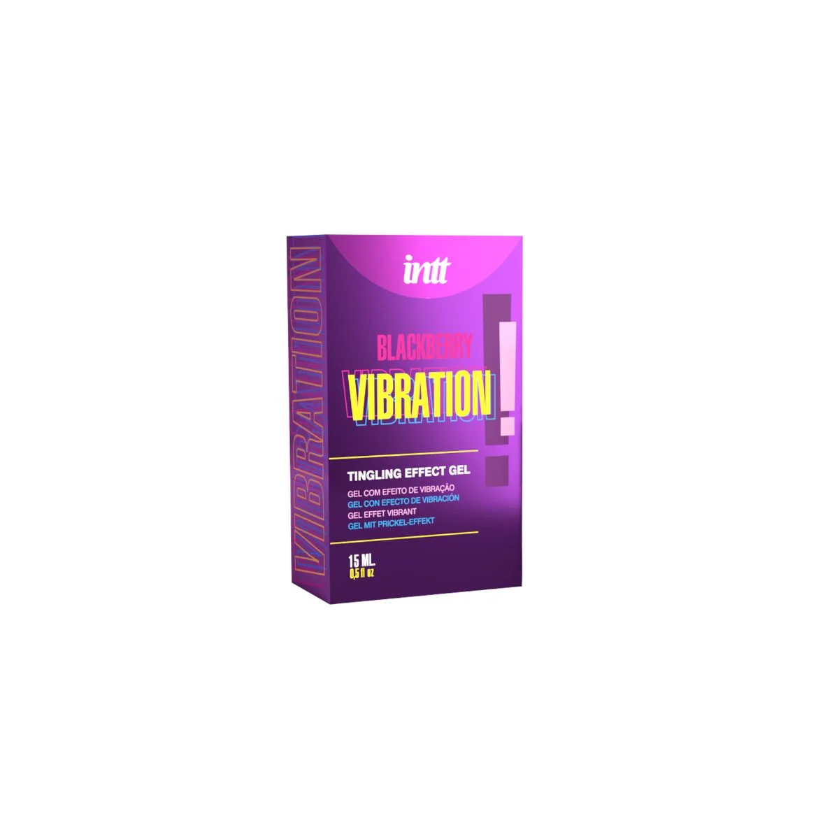 INTT - Vibration Kissable Gel Blackberry Cassis - 15 ml