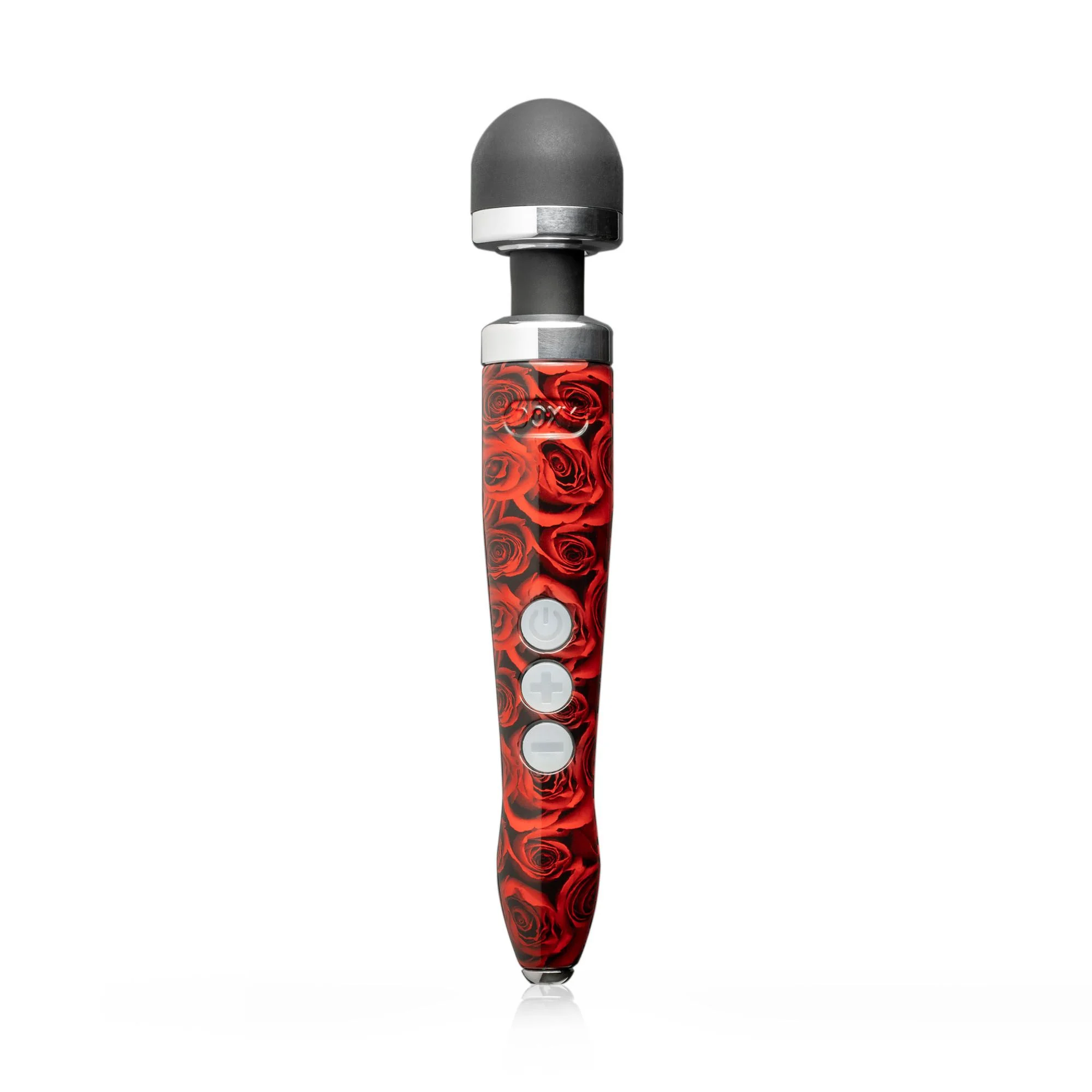 Doxy - Die Cast 3R Oplaadbare Wand Massager Rose Pattern