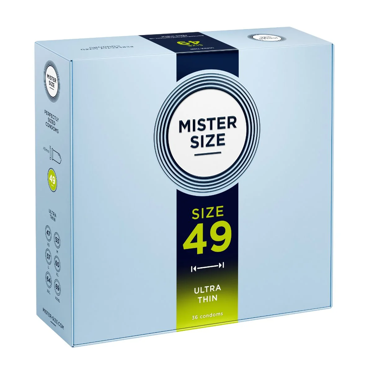 MISTER.SIZE - S Ultradunne Condooms - 36 Stuks