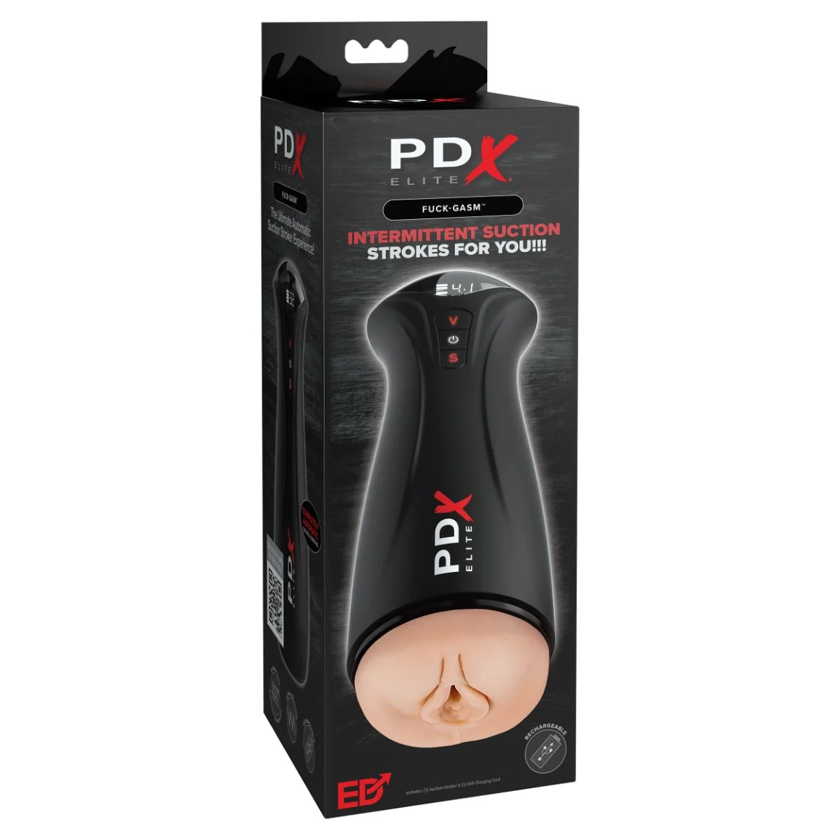 PDX Elite - Fuck-Gasm Stroker - Zwart
