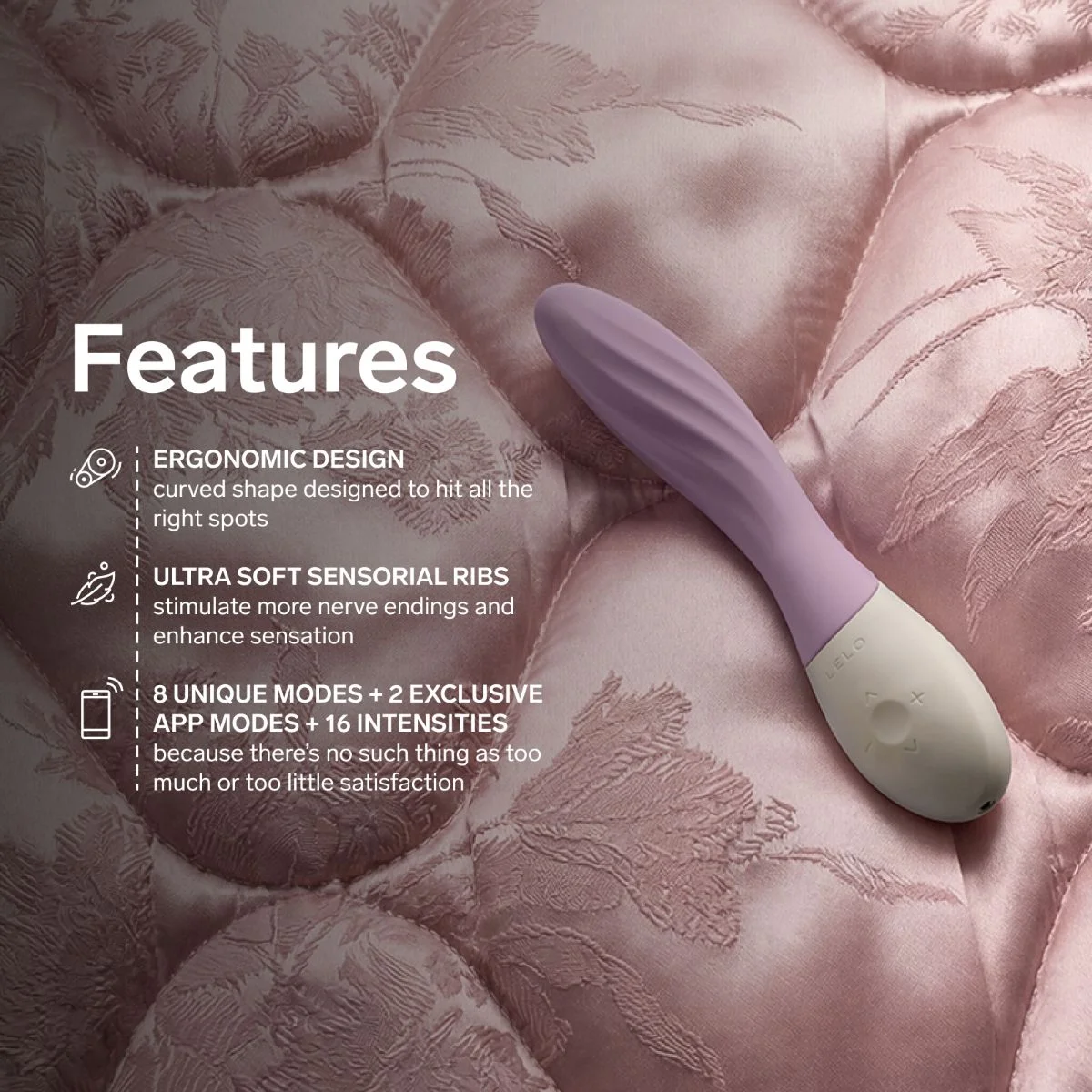LELO - MONA Twist G-Spot Vibrator - Soft Pink