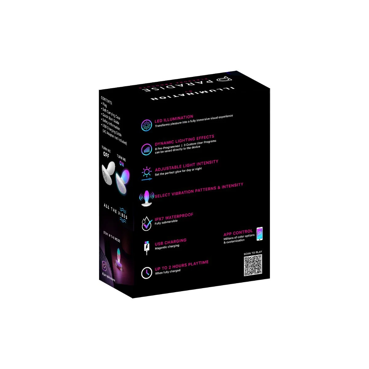 Paradise Pleasure Products - Illumination The Plug - Wit