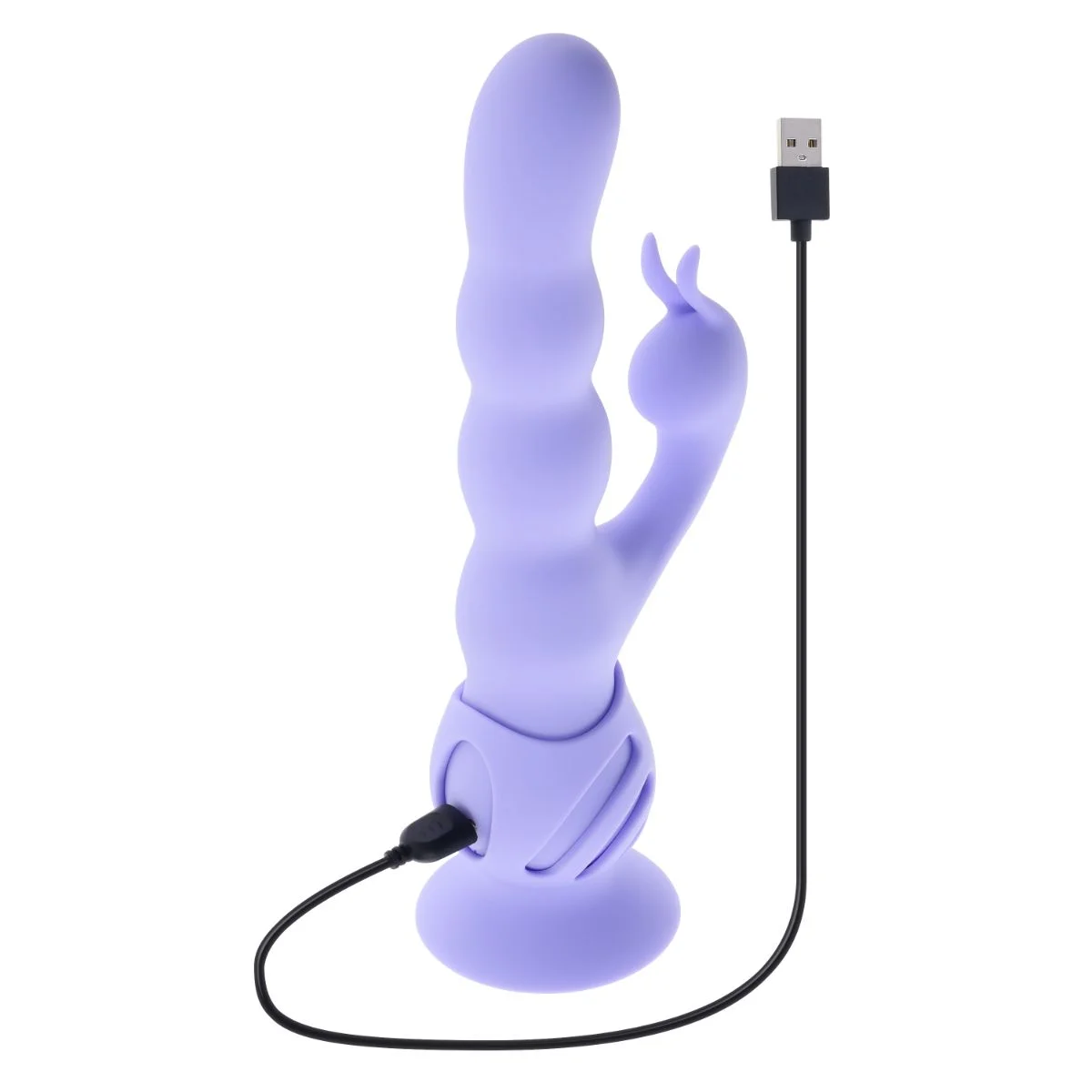 Evolved - Wiggly Bunny Rabbit Vibrator - Paars