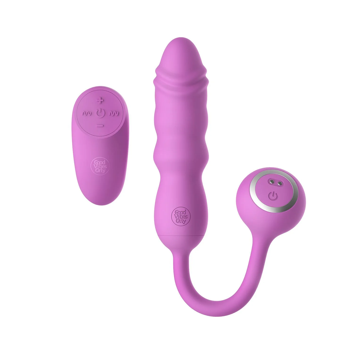 Good Vibes Only - Thrusting Bullet Remote - Roze