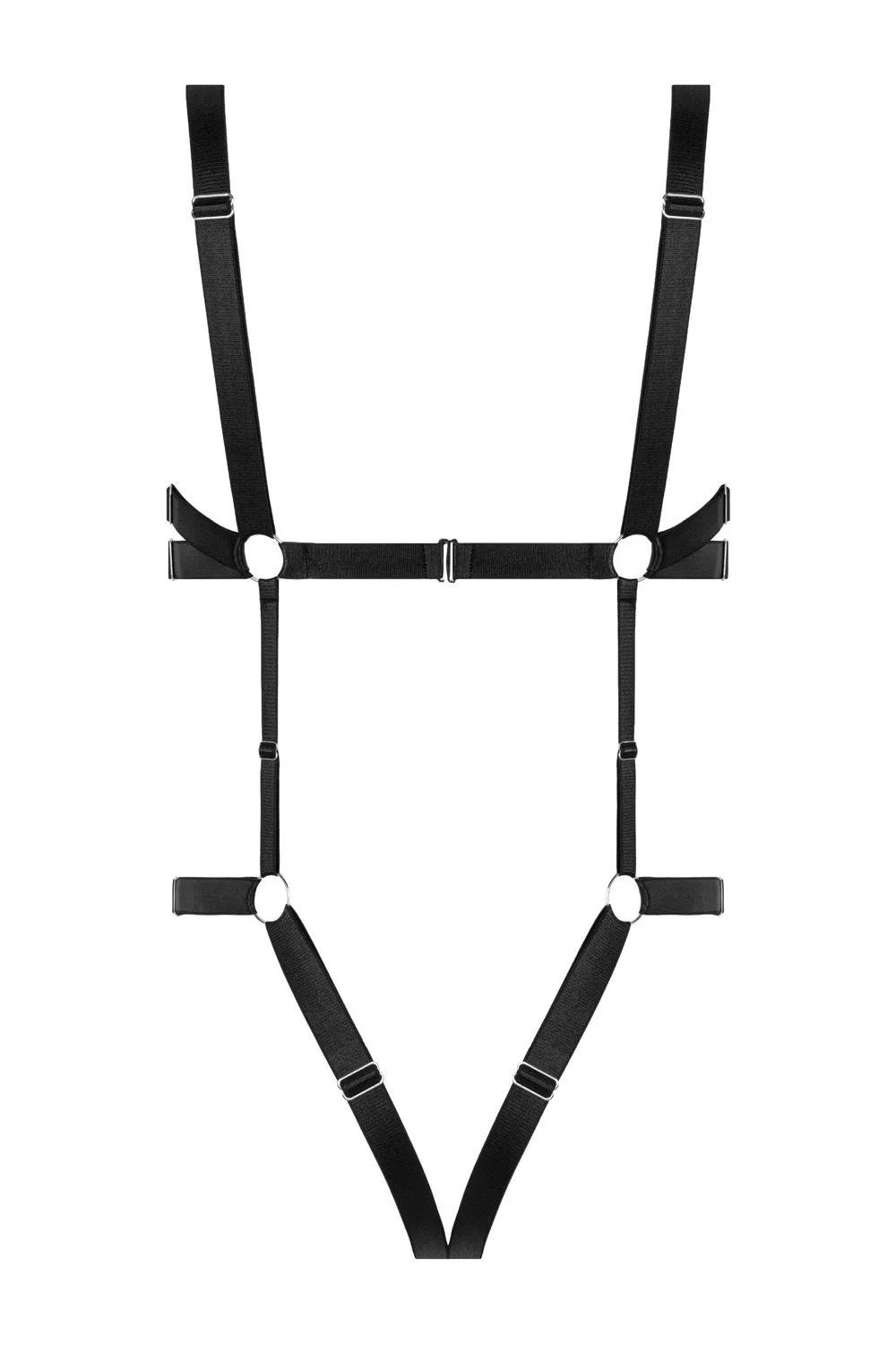 Christine - Bondage Stijl Harnas Body
