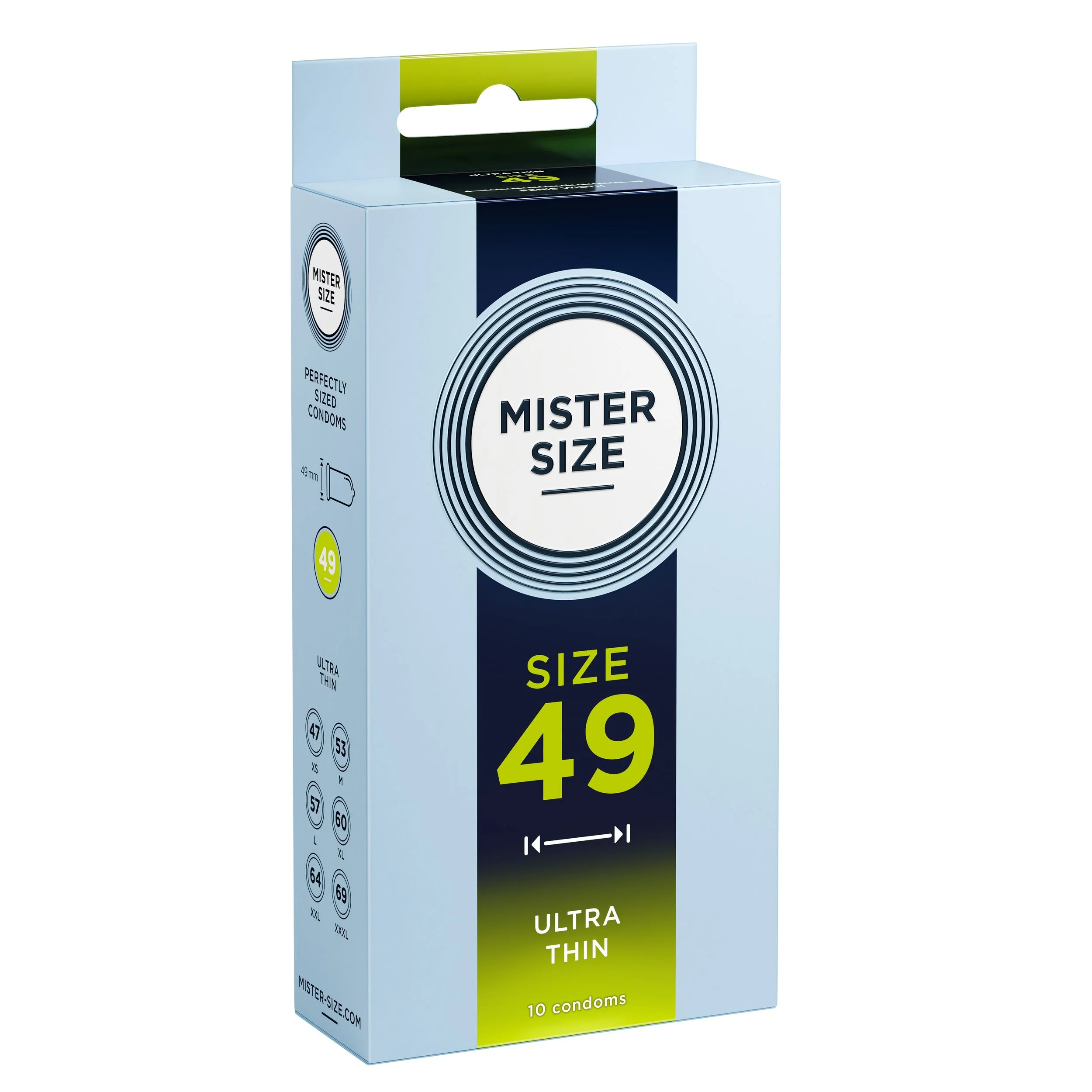 MISTER.SIZE - S Ultradunne Condooms - 10 Stuks