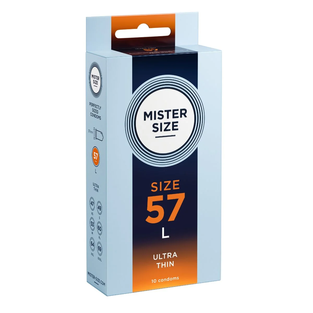 MISTER.SIZE - L Ultradunne Condooms - 10 Stuks