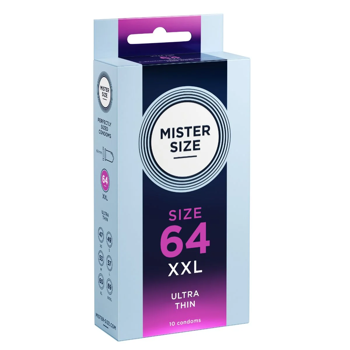 MISTER.SIZE - XXL Ultradunne Condooms - 10 Stuks