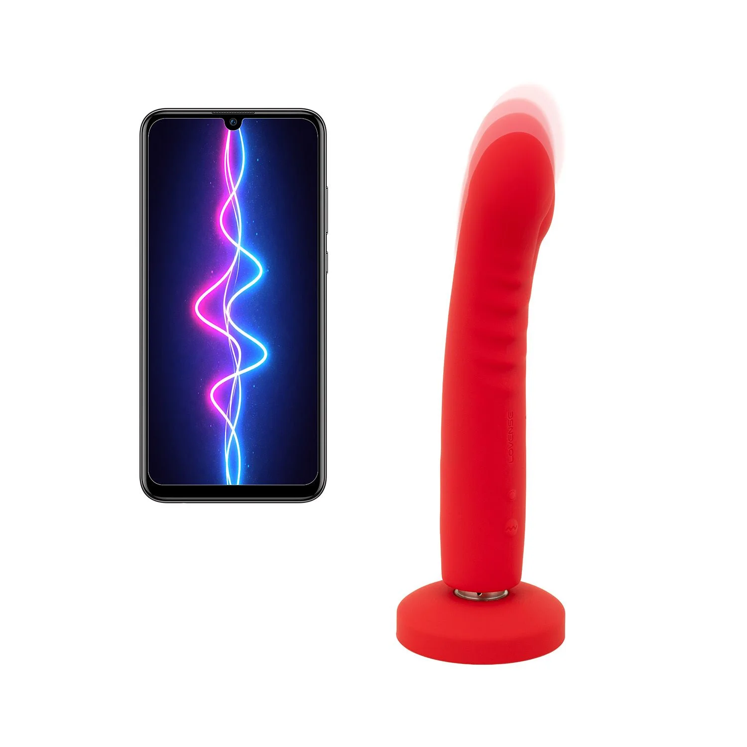 Lovense - Gravity Stotende Dildo App Controlled