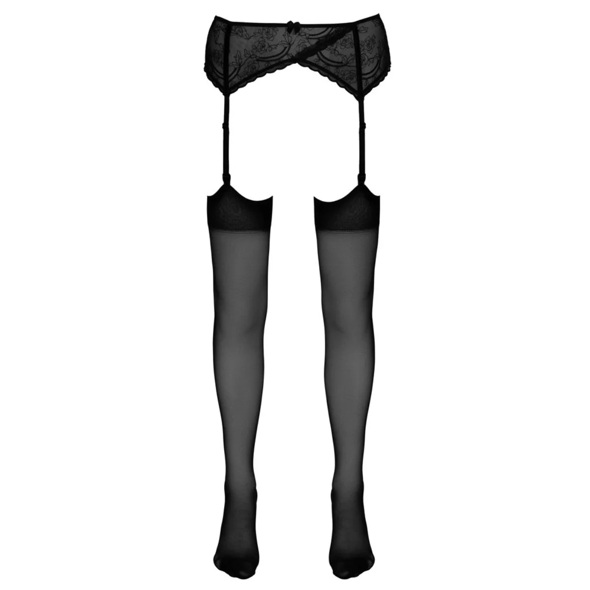 Cottelli Collection - Stockings - Zwart