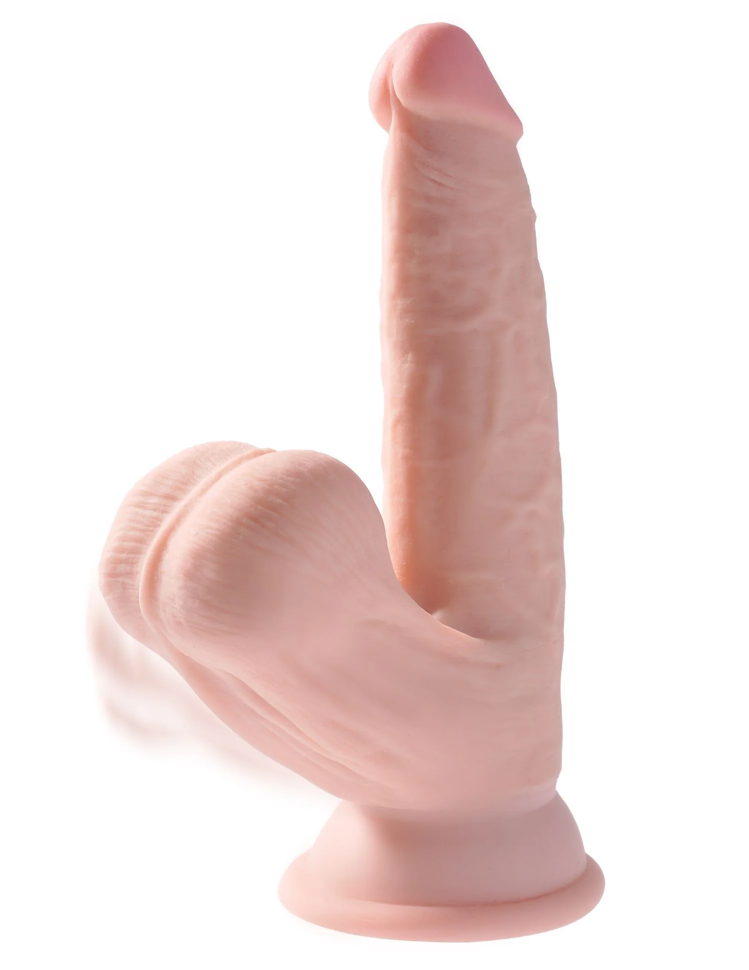 King Cock Plus Realistische Dildo Met Bewegende Balzak - 15,2 cm