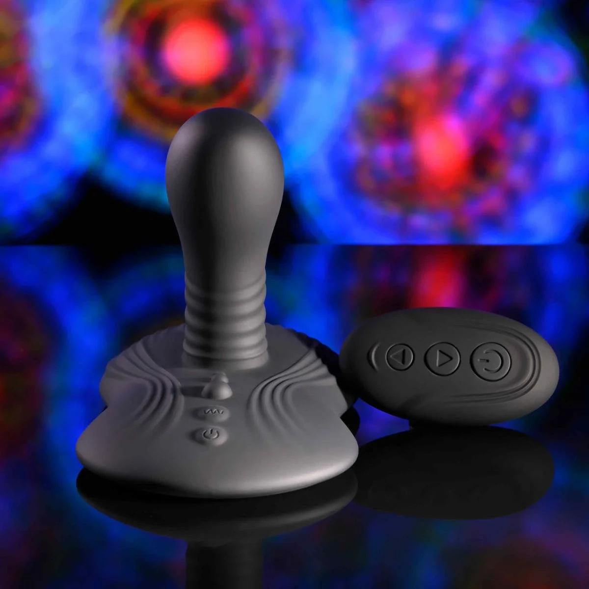 Playboy - Sittin' & Spinnin' Zitvibrator - Zwart