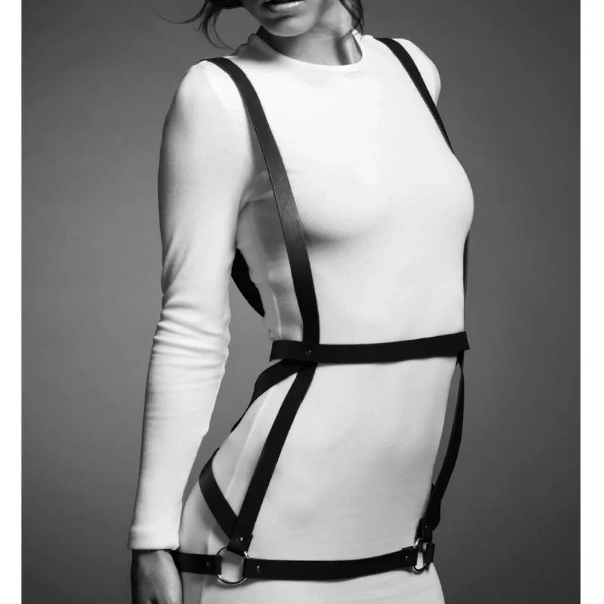 Bijoux Indiscrets - Maze Arrow Dress Harness Zwart