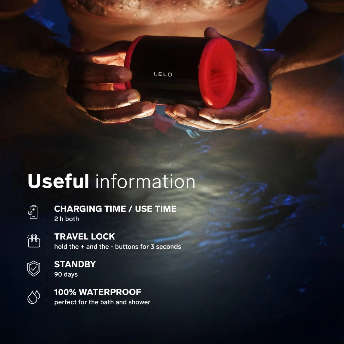 LELO - F2S Masturbator - Red