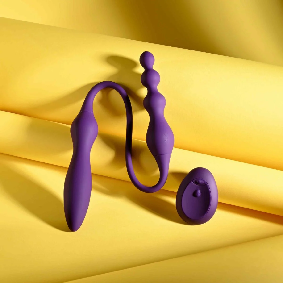 Playboy - This & That Dubbele Vibrator - Purple