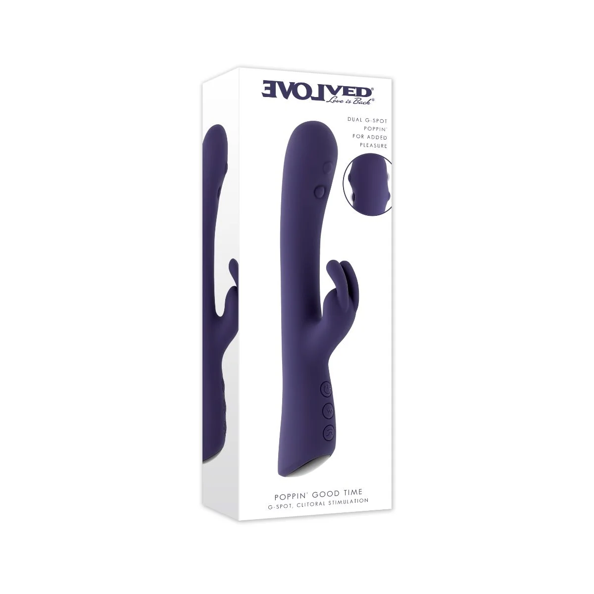 Evolved - Poppin Good Time Rabbit Vibrator - Paars