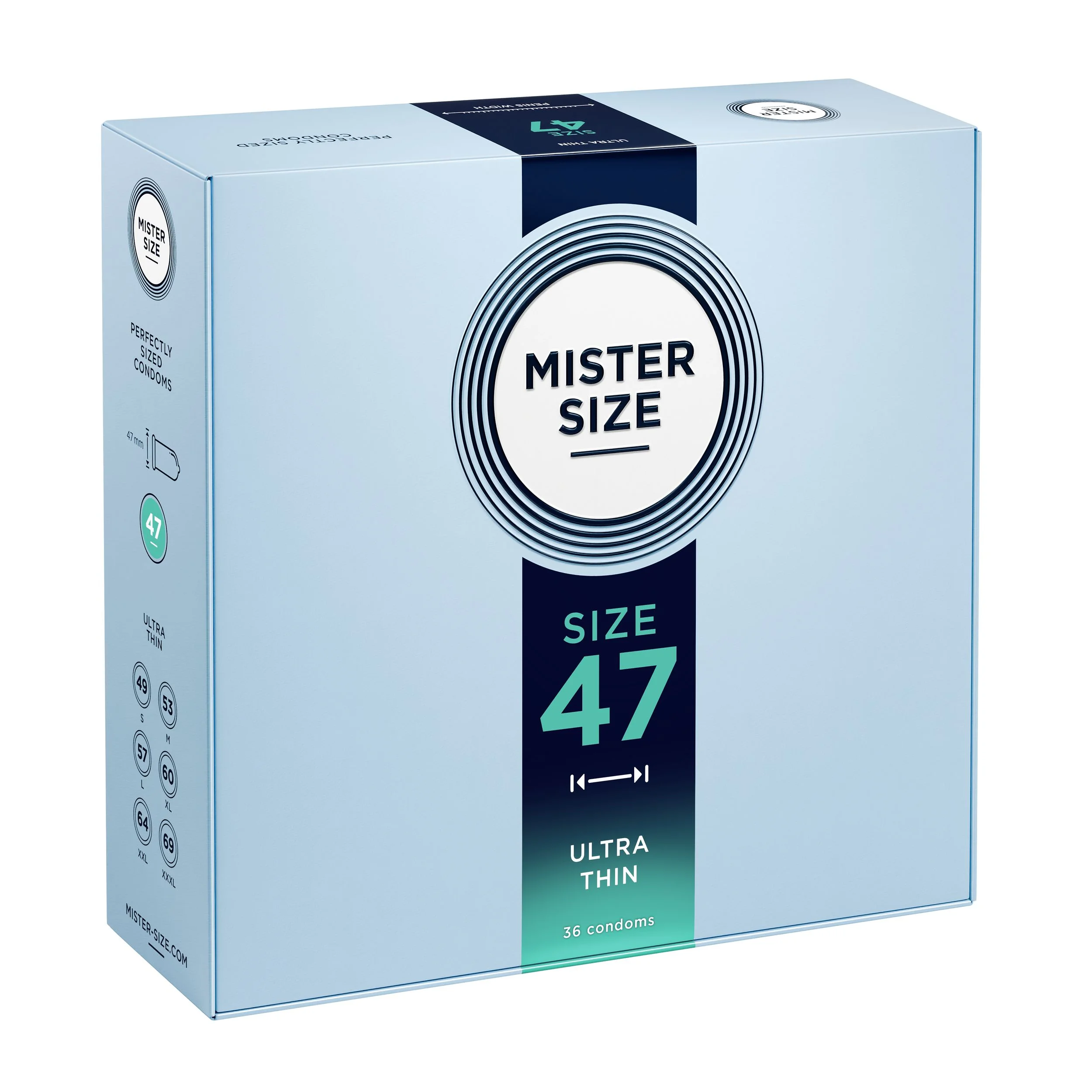 MISTER.SIZE - XS Ultradunne Condooms - 36 Stuks