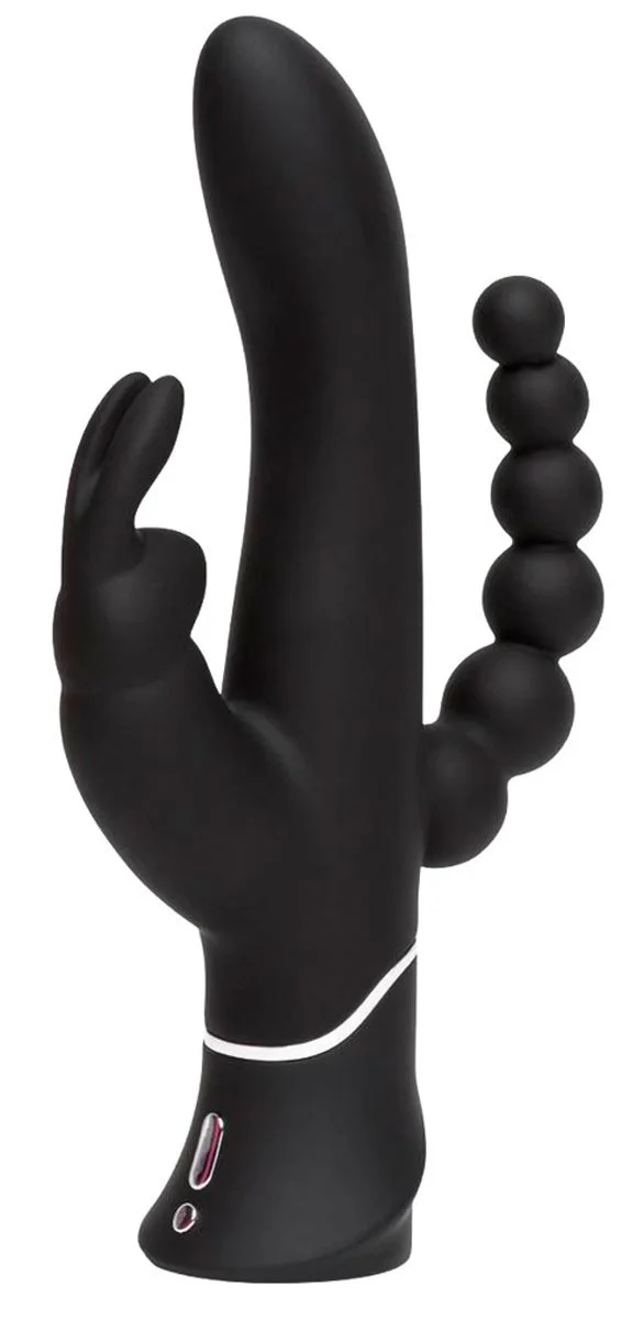 Happy Rabbit – Triple Curve Rabbit Vibrator – Zwart