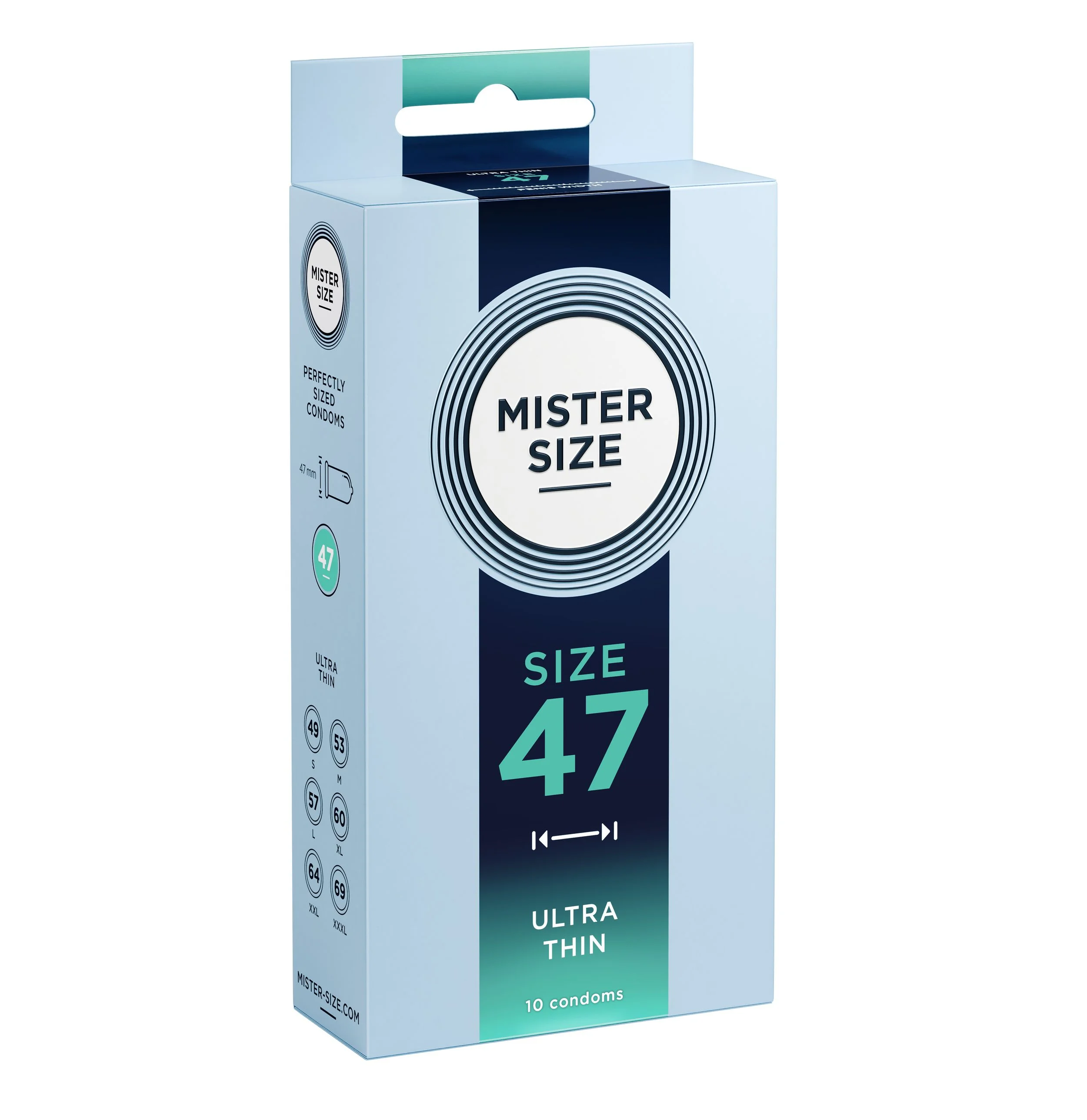 MISTER.SIZE - XS Ultradunne Condooms - 10 Stuks