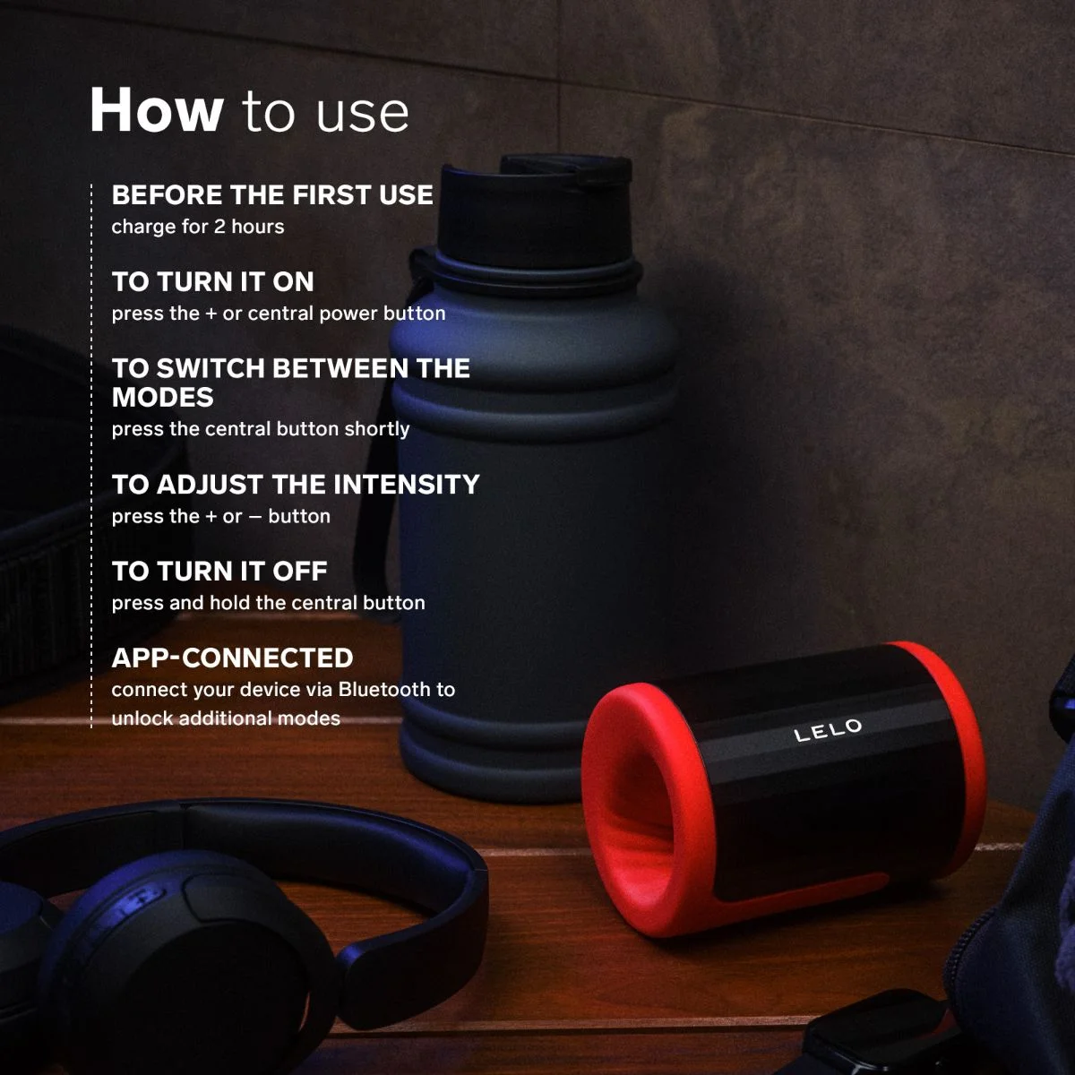 LELO - F2S Masturbator - Red