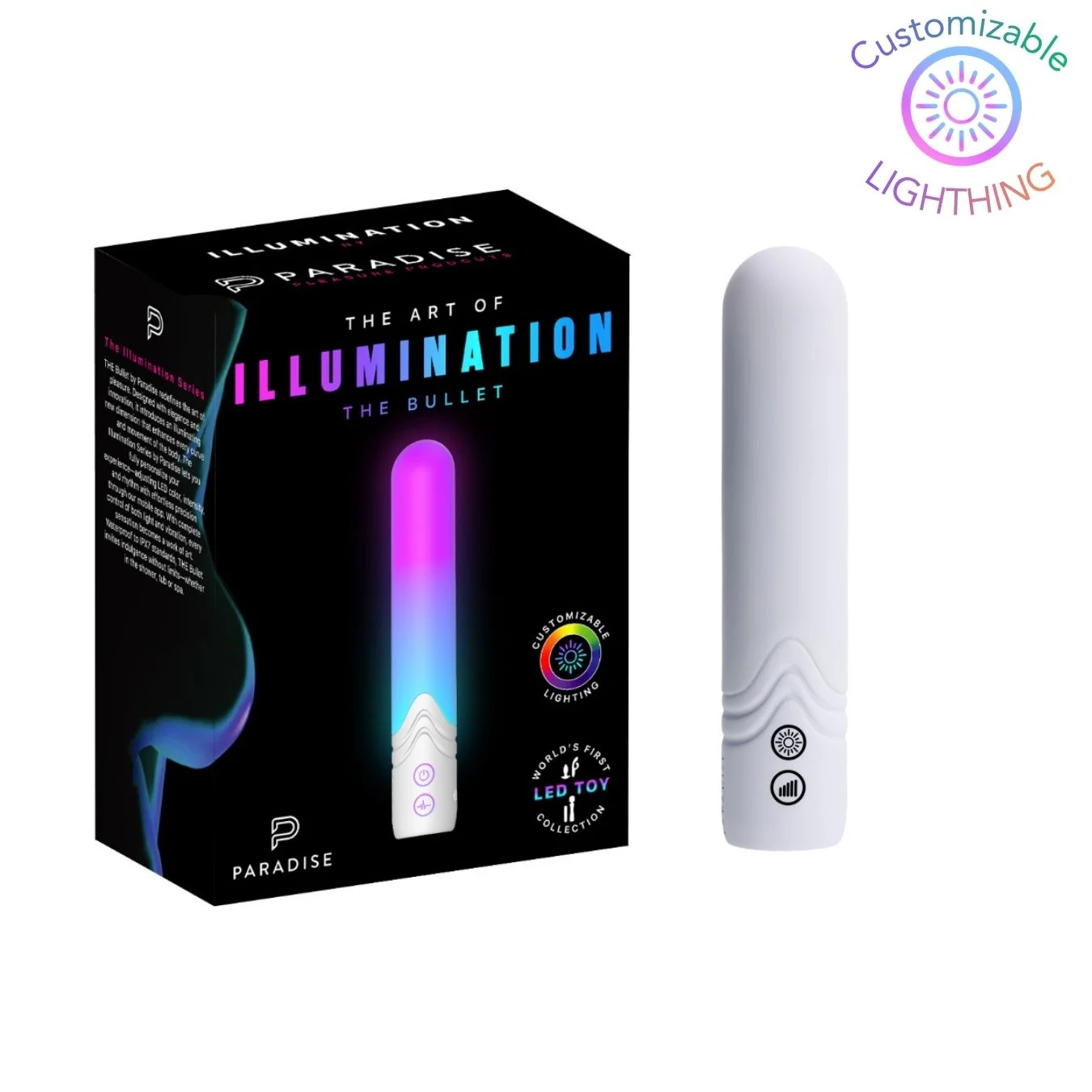 Paradise Pleasure Products - Illumination The Bullet - Wit