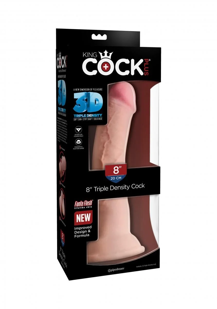 Pipedream - King Cock Plus Realistische Dildo - 23,5 cm