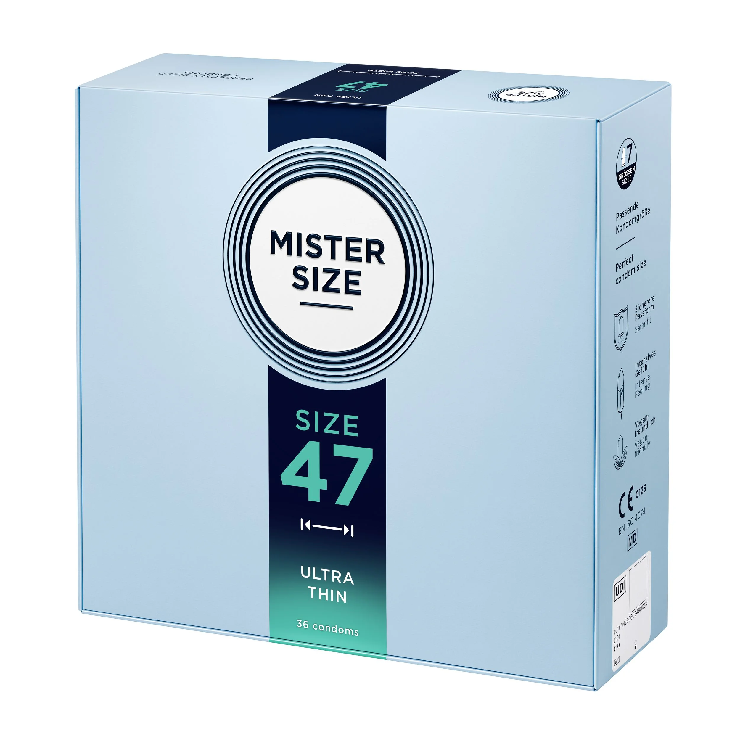 MISTER.SIZE - XS Ultradunne Condooms - 36 Stuks