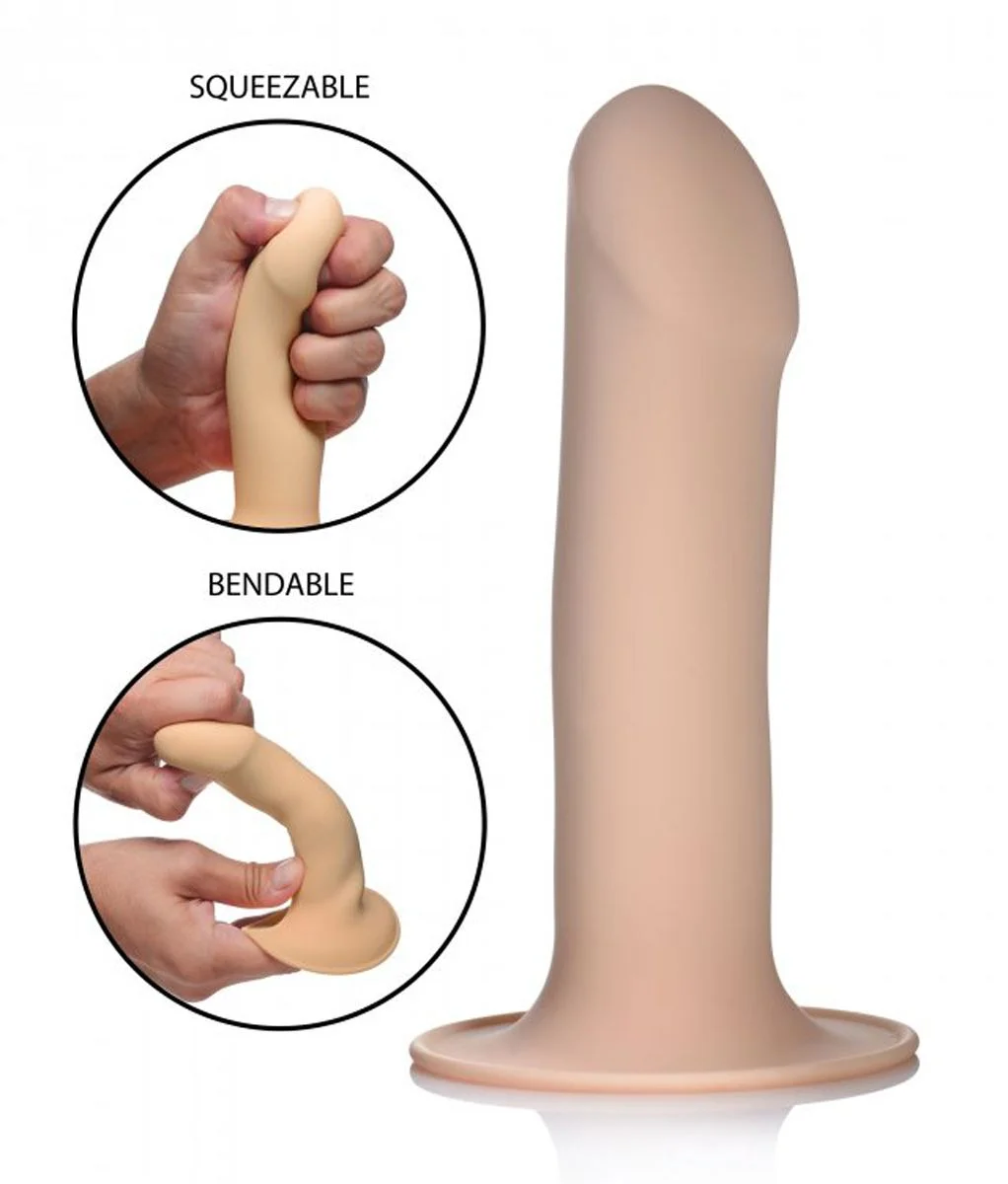 Squeeze-It Phallic Dildo - 15.2 cm