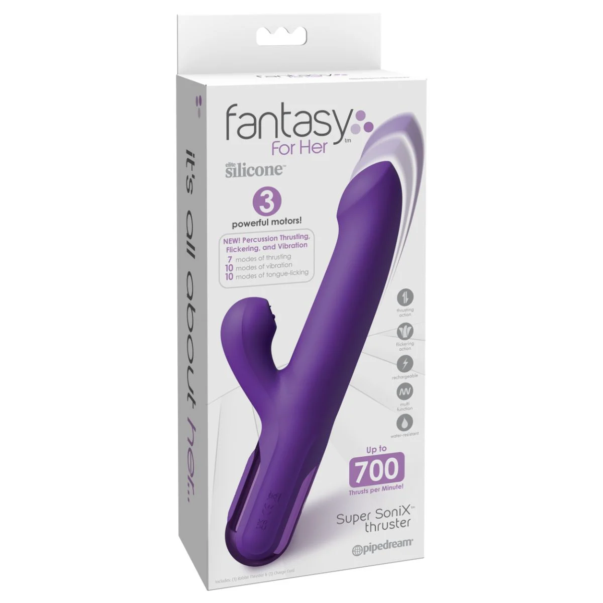 Fantasy For Her - Super Sonix Thruster - Paars