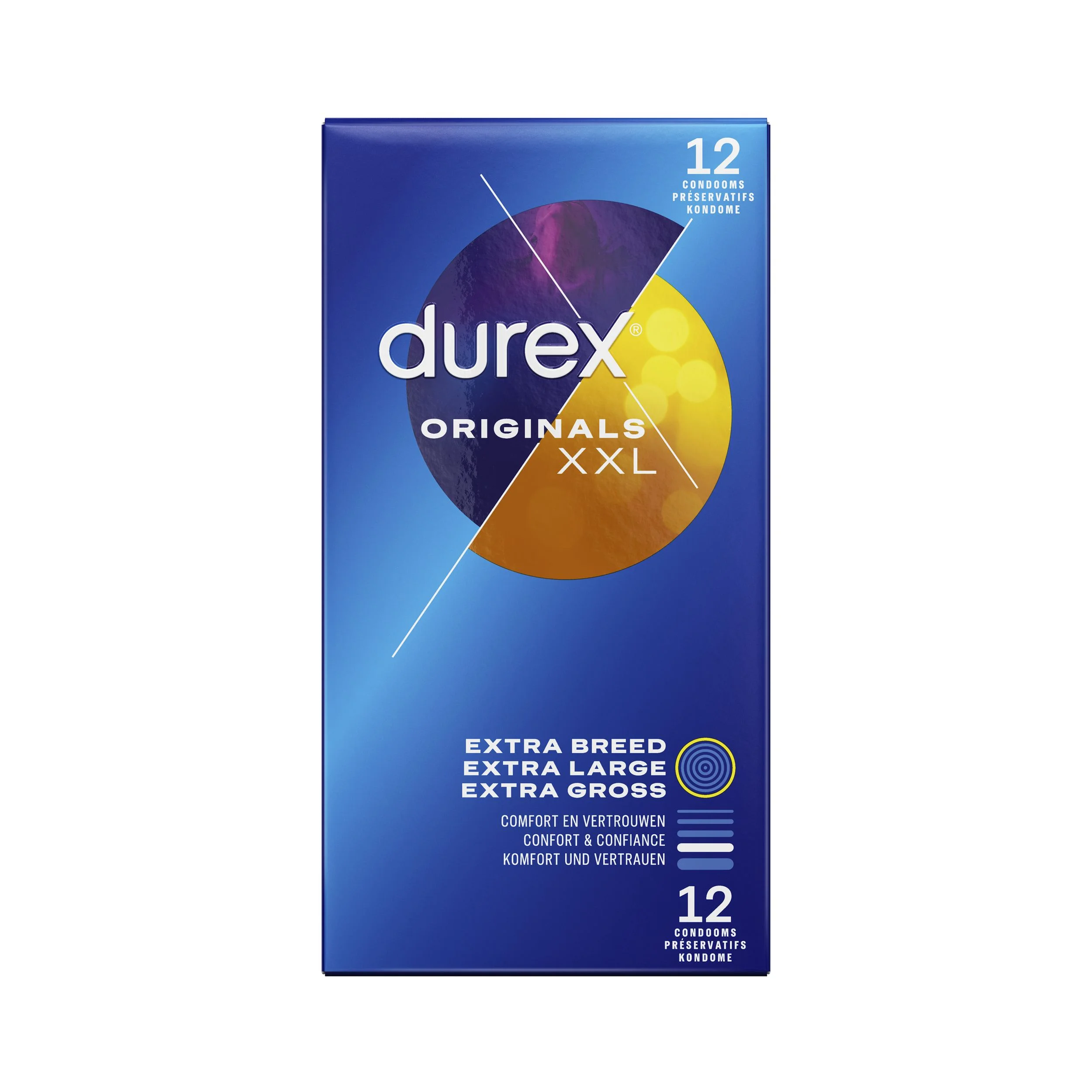 Durex Originals XXL Condooms - 12 stuks