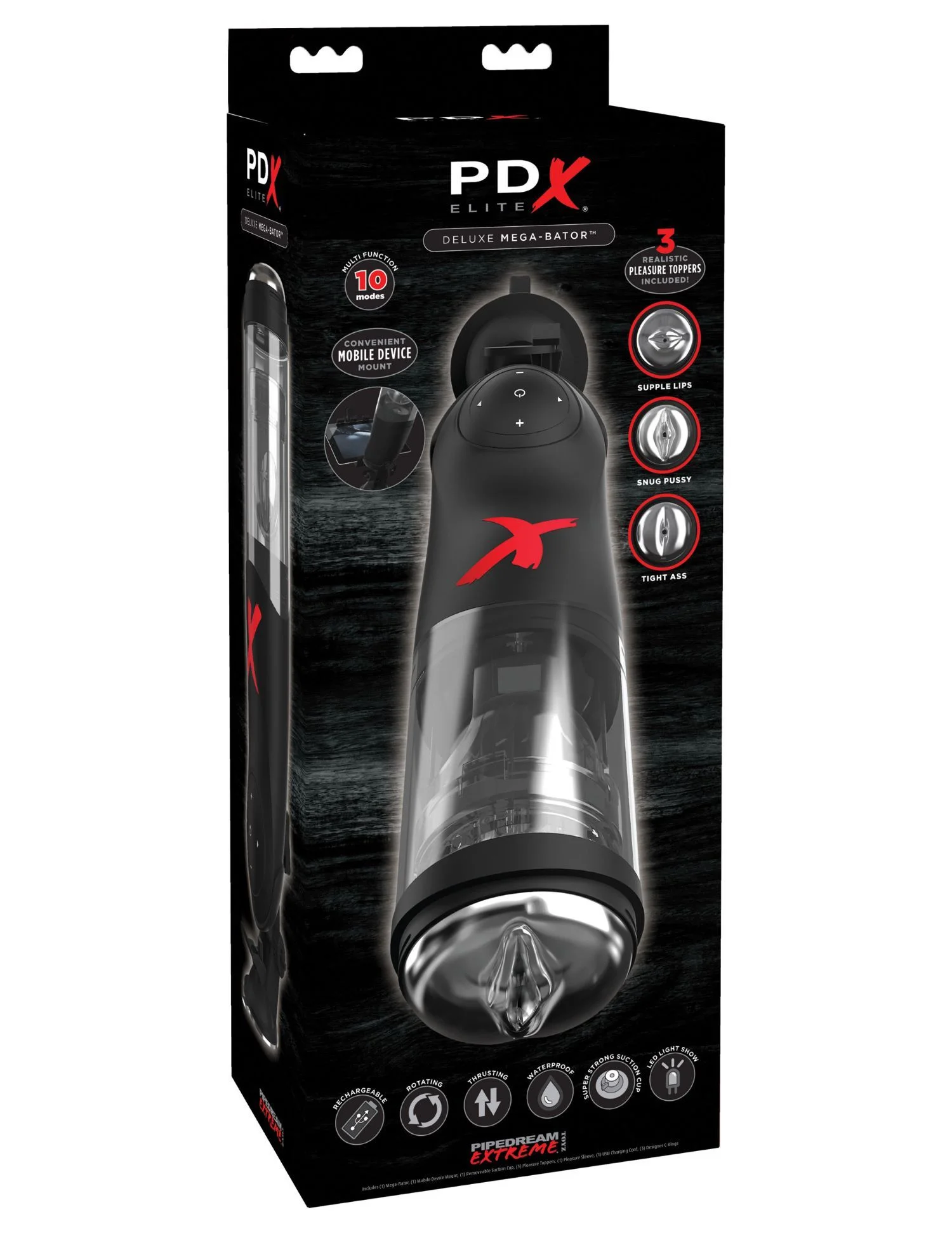 PDX Elite Deluxe Mega-Bator Automatische Masturbator