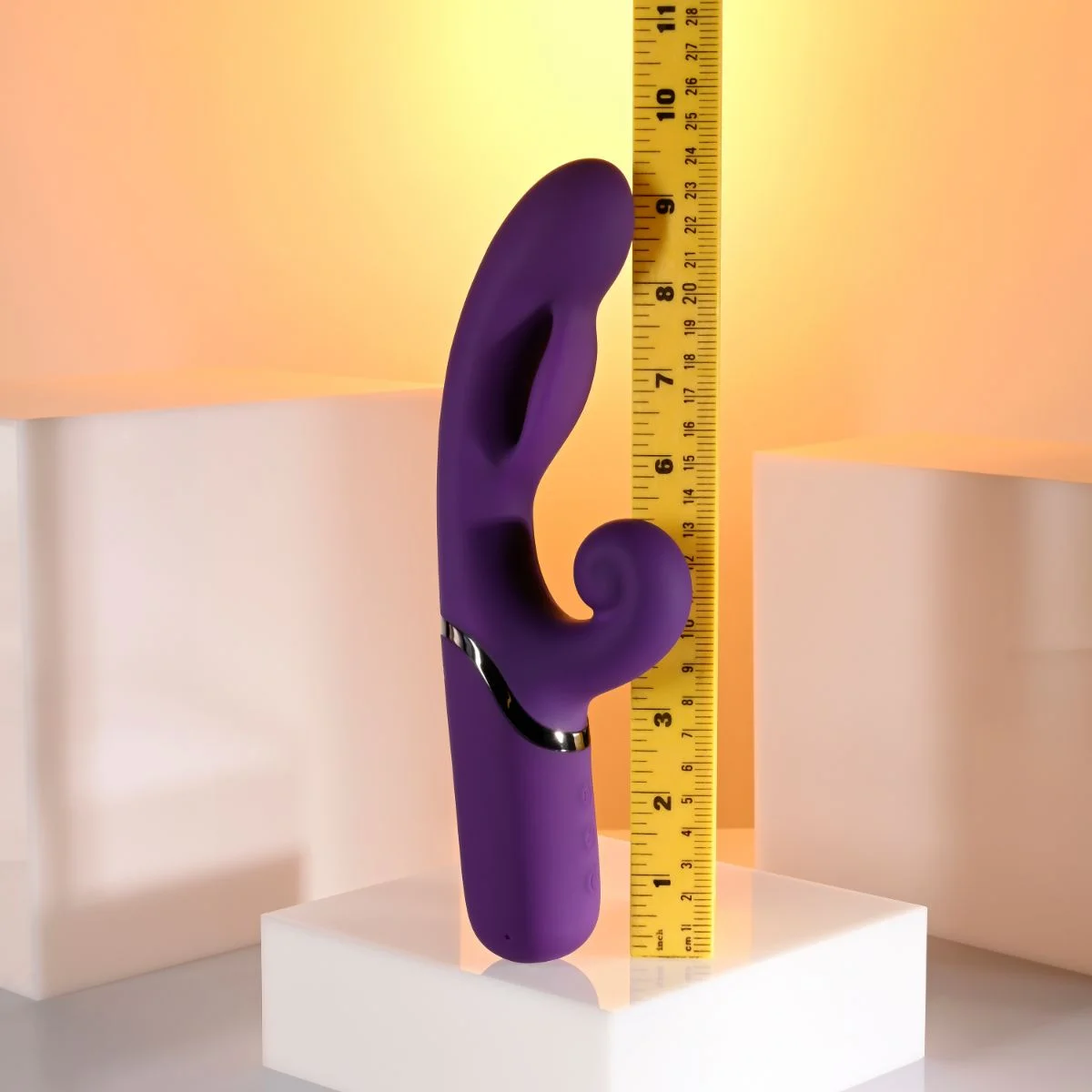 Evolved - Pleasure Puff Rabbit Vibrator - Purple